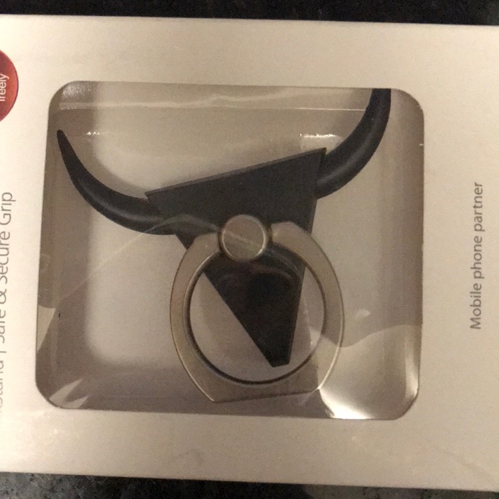 Ring stent kickstand
